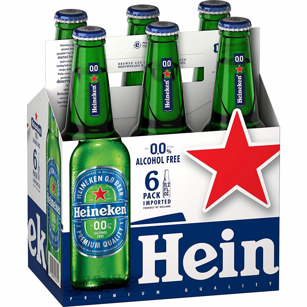 Heineken 0.0 alcohol-free beer 6 pack