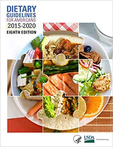 2015-2020 U.S. Dietary Guideline for Americans by the Office of Disease Prevention